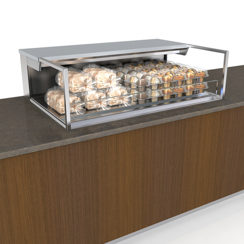 Structural Concepts NE4813DSSV 47.75" W Self-Service Non-Refrigerated Slide In Counter Case