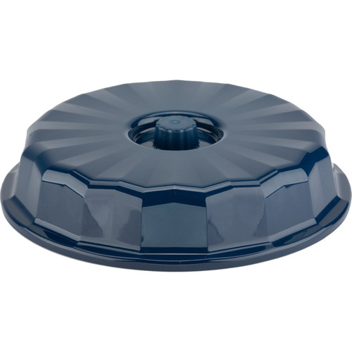 Dinex DX9400B50 Tropez Midnight Blue Convection/Thermalization Ware Entree Dome for 9" Plate