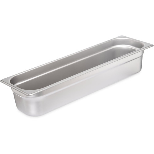 Carlisle 60700HL4 6 Qt. Stainless Steel DuraPan Steam Table Pan