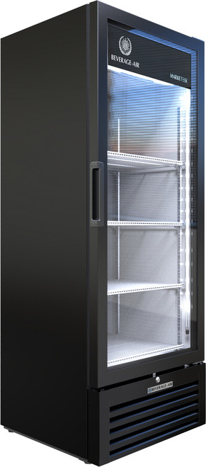 Beverage Air MT12-1B 24.88" W One-Section Glass Door Marketeer Series Refrigerated Merchandiser