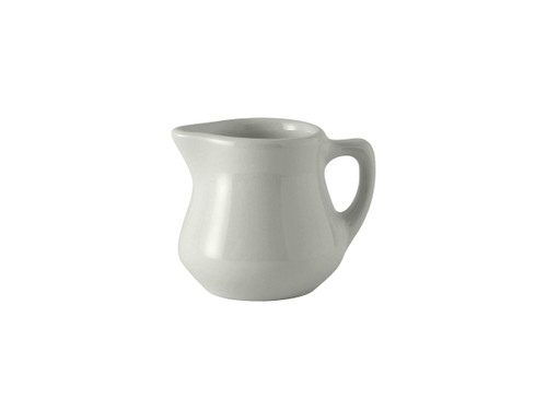 Tuxton BWR-035 China Creamer/ Pitcher 3-1/2 Oz. White - 1 Dozen Per Case (1 Dozen)