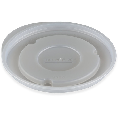 Dinex DX43008714 Heritage Translucent Lid- fits DX4300 9oz Bowl (1000/cs)