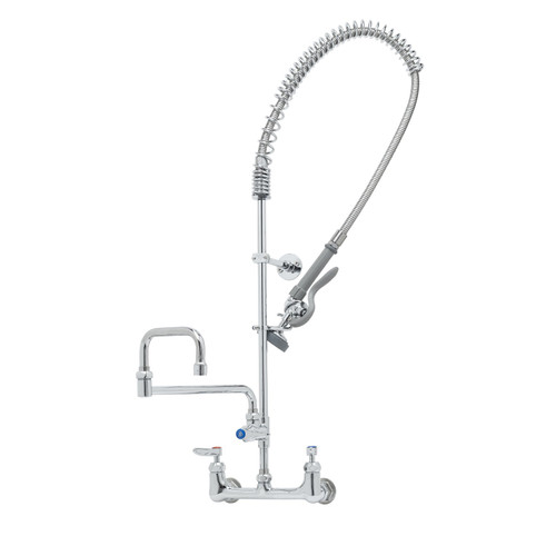 T&S Brass B-0133-18Dj-Crb Easyinstall Pre-Rinse Unit 8"