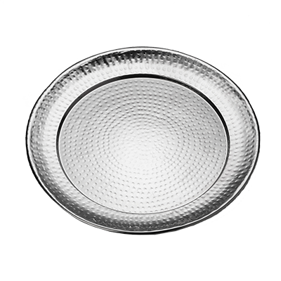 American Metalcraft HMRST1601 16" Stainless Steel Round Serving Tray