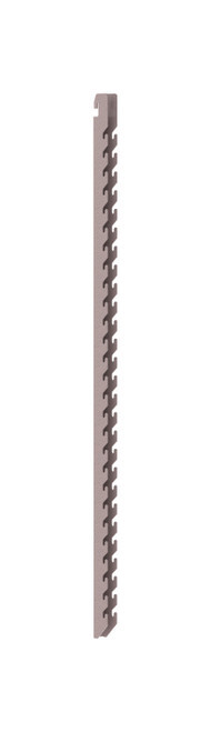 Metro SWU45K4 Smartwall UpRight 45" Metroseal Gray Epoxy-Coated Corrosion-Resistant Finish