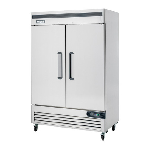 Migali C-2RB-HC 54.4" W Two-Section Reach-In Competitor Series Refrigerator