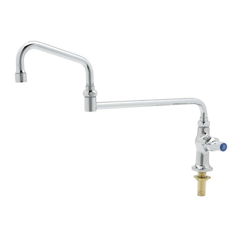 T&S Brass B-0255-18DJX-CR Single Pantry Faucet deck mount single hole 18"
