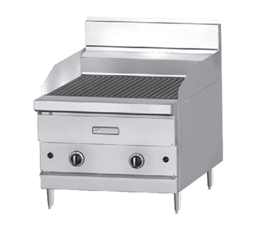 Garland GF24-BRL 24" Gas Countertop Flame Failure Series Charbroiler - 60,000 BTU
