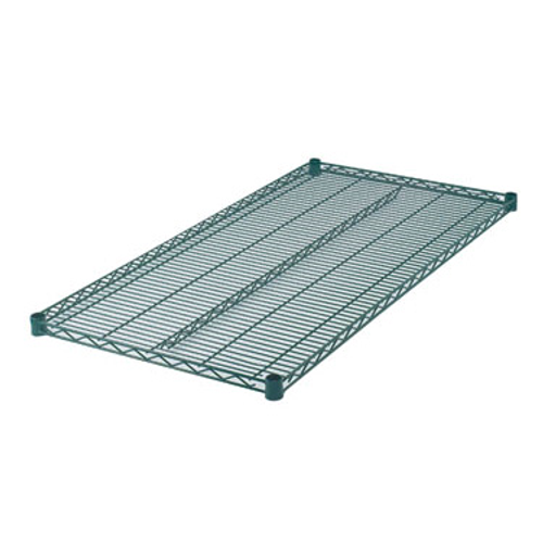 Winco Vex-2430 Shelf 30" x 24" Epoxy Coated Green