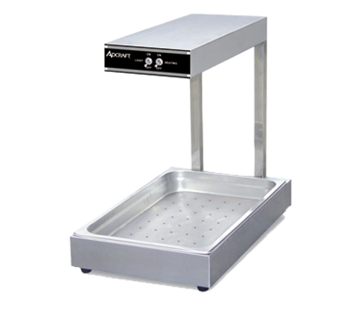 Adcraft IDW-940W 13" W Stainless Steel French Fry or Food Warmer Display - 120 Volts