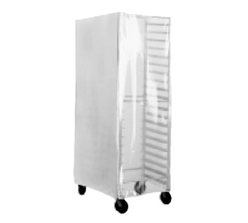 Advance Tabco PRC-1-1X 28" W x 62" H x 23" D Clear Plastic Rack Cover