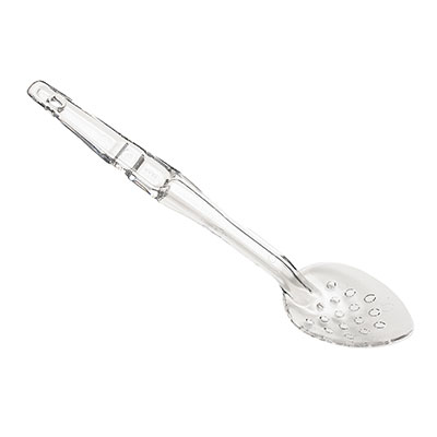 Cambro SPOP13CW135 13" Clear Polycarbonate Deli Spoon - 12/Case