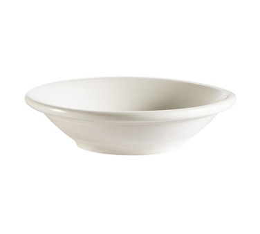 CAC China TGO-32 3.5 Oz. Bone White Porcelain Round Tango Fruit Dish (3 Dozen Per Case)