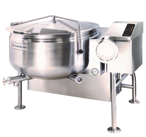 Cleveland KGL60SH 60 Gallon Full Steam Jacket Design Steam Jacketed Kettle - 190,000 BTU