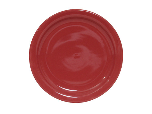 Tuxton NQA-090 9" Ceramic Cayenne Round Plate (2 Dozen Per Case)