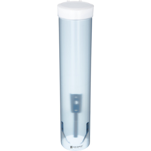 San Jamar C3165FBL Plastic 16"L Water Cup Dispenser