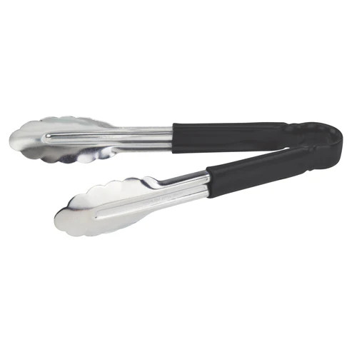 Winco UT-9HP-K 9" Stainless Steel Utility Tongs