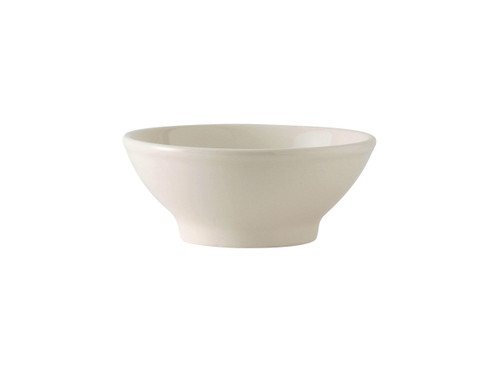 Tuxton BEB-2508 6-3/4" 25 Oz. Ceramic Pearl White Round Menudo/Salad Bowl (1 Dozen)