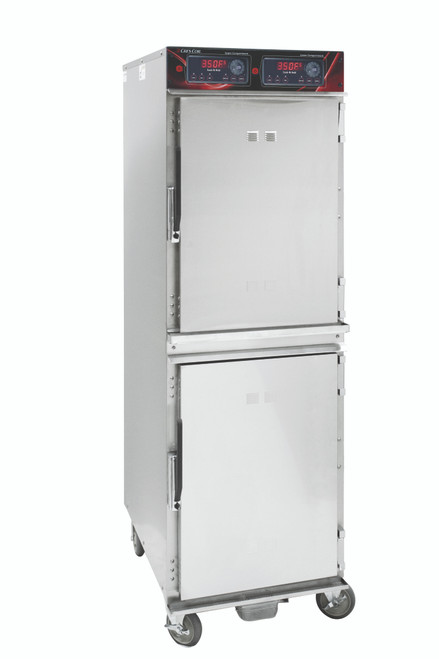 Cres Cor 1000-CH-SS-2DE Full Height Stainless Steel Cook-N-Hold Cabinet - 208-240 Volts