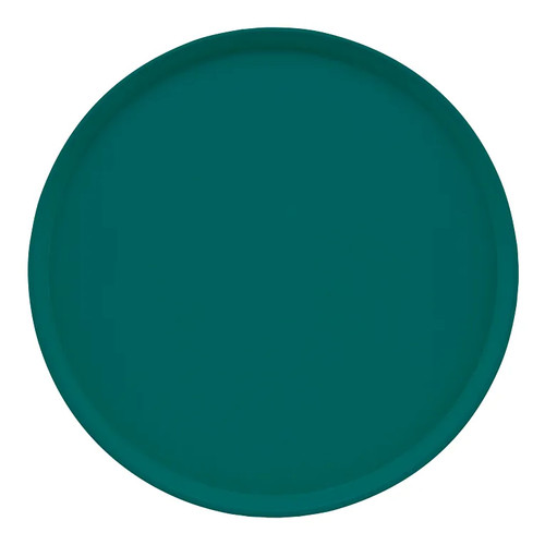 Cambro 1950414 19.5"Dia. Teal Round Serving Camtray - 12/Case