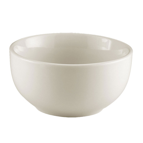 CAC China REC-27 5.75" Dia. 18 Oz. American White Ceramic Round REC Cereal Bowl (3 Dozen Per Case)