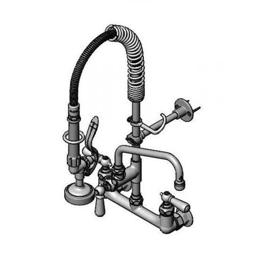 T&S Brass Mpz-8Wcn-08 Mini Pre-Rinse Unit 8"