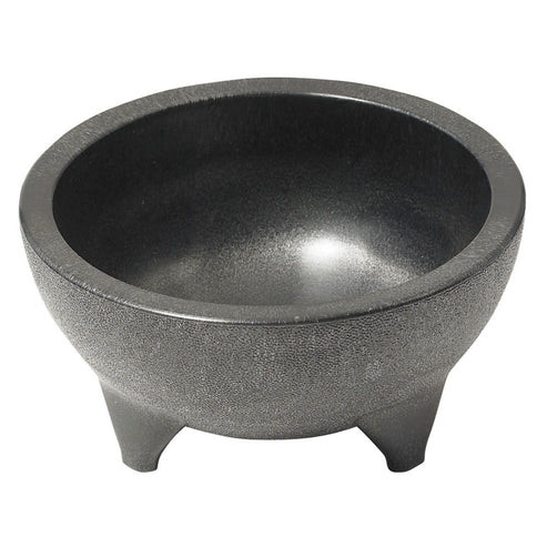 Winco PMSB-56
 56 Oz.
 Polypropylene
 Black
 Molcajete Salsa Bowl