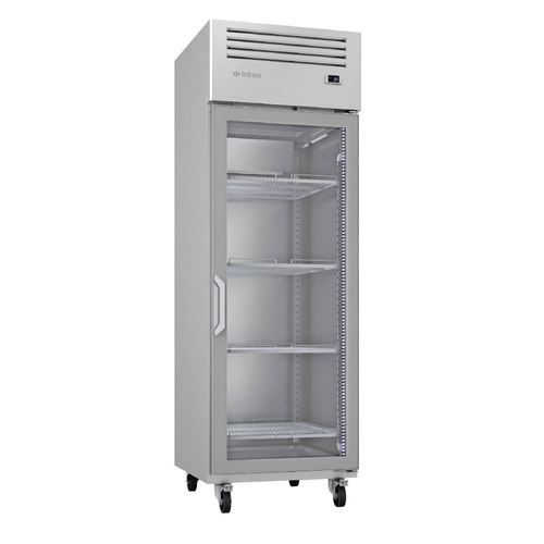 Infrico USA IRR-AGB23CR 27" W One-Section Glass Door Reach-In Refrigerator