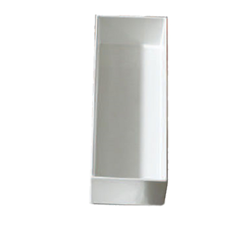 Bon Chef 9511BLKSPKLD 2 Qt. Aluminum Black Rectangular Bowl