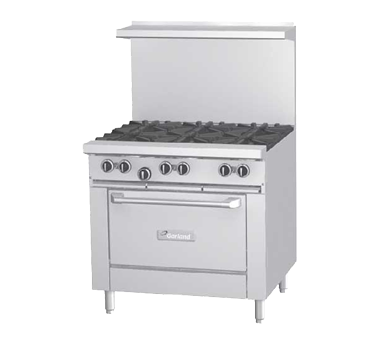 Garland G36-2G24S 36" Gas G Starfire Pro Series Restaurant Range - 102,000 BTU