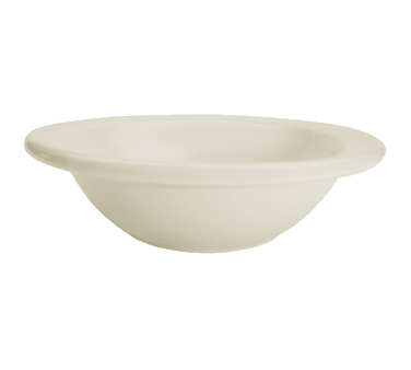 CAC China REC-10 13 Oz. American White Ceramic Round REC Grapefruit Bowl (3 Dozen Per Case)