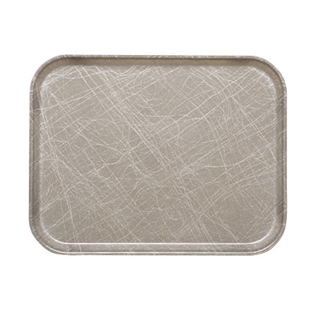 Cambro 915215 8.75" Gray Rectangle Camtray - 12/Case