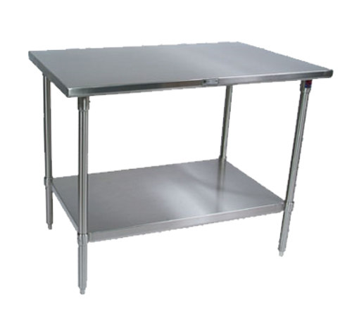 John Boos ST6-2430SSK 30"W x 24"D Stainless Steel Work Table