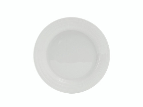 Tuxton FPA-072 7-1/4" Porcelain Round Plate (3 Dozen Per Case)
