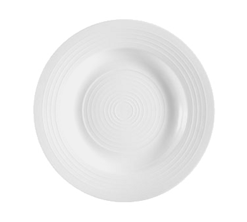 CAC China TGO-3 9 Oz. Bone White Porcelain Round Tango Pasta Bowl (2 Dozen Per Case)