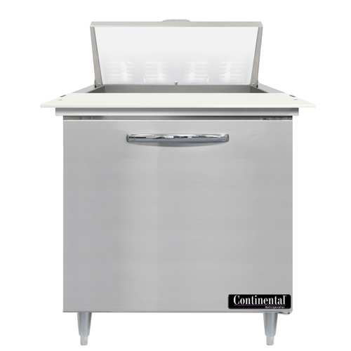 Continental Refrigerator D32N8C 32" W One-Section One Door Designer Line Sandwich Unit
