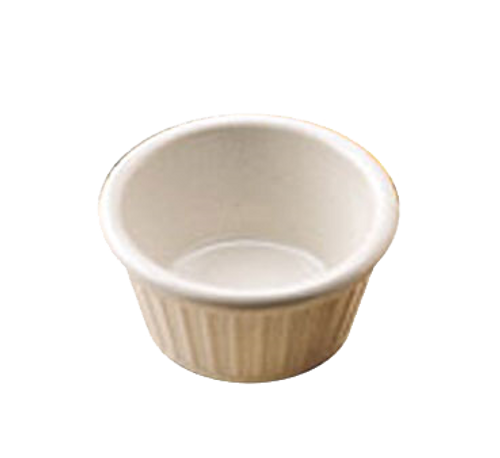 American Metalcraft MRF350W 3.13 3 Oz. Plastic White Ramekin