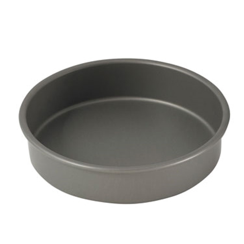 Winco HAC-082 8" x 2" Aluminum Cake Pan