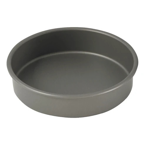 Winco HAC-082 8" x 2" Aluminum Cake Pan