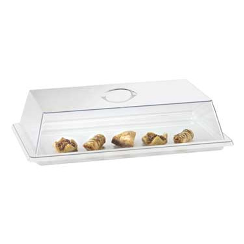 Cal-Mil 327-18 18" W x 26" D x 4" H Polycarbonate Clear Rectangular Standard Display Cover