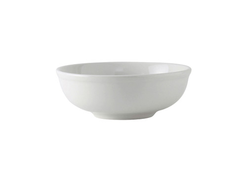Tuxton BPB-3503 7-5/8" 35 Oz. Porcelain Porcelain White Round Menudo/Salad Bowl (1 Dozen)