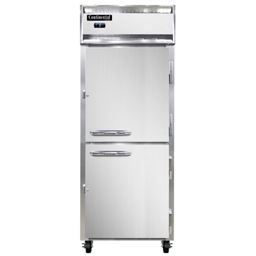 Continental Refrigerator 1FE-PT-HD 28.5"W One-Section Solid Door Pass-Thru Extra-Wide Freezer - 115 Volts