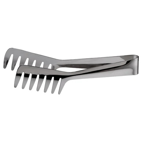 Winco ST-8 8" Stainless Steel Spaghetti Tongs