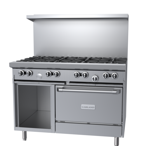 Garland G48-8RS 48" Gas G Starfire Pro Series Restaurant Range - 33,000 BTU