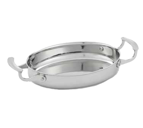Vollrath 49420
 1-13/16 qt
 Aluminum
 Oval
 Miramar Display Cookware Oval Au Gratin