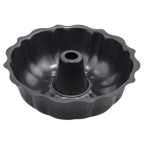 Winco CCP-10F 10" x 3.25" Aluminum Cake Pan