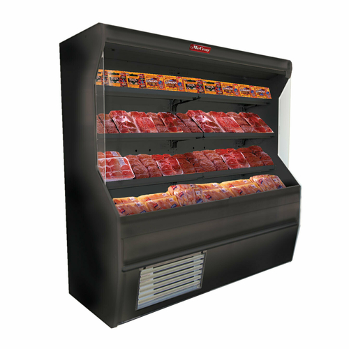 Howard McCray R-M32E-6-B-LED 74"W Meat Open Merchandiser