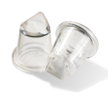 Matfer Bourgeat 167140 Rose Tube Tip 1/2" Dia. Straight Plastic - 1 Pack