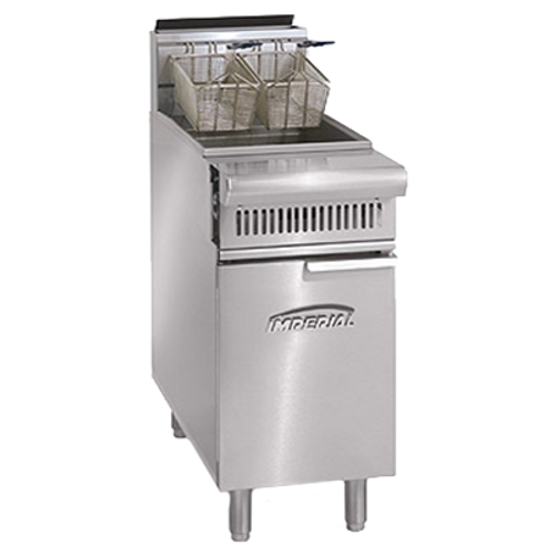 Imperial IHR-F-DS-75 Spec Series Heavy Duty Range Match Fryer Drain Cabinet