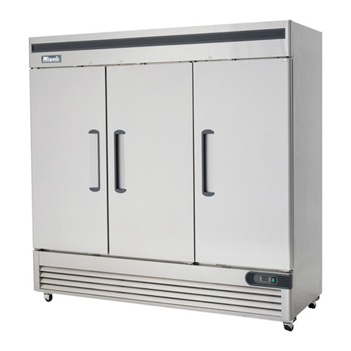 Migali C-3RB-HC 81.9" W Three-Section Reach-In Refrigerator